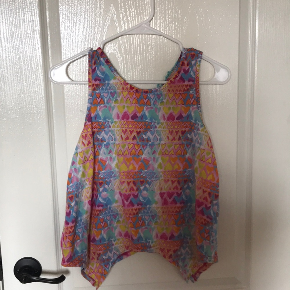 Colourful heart shirt